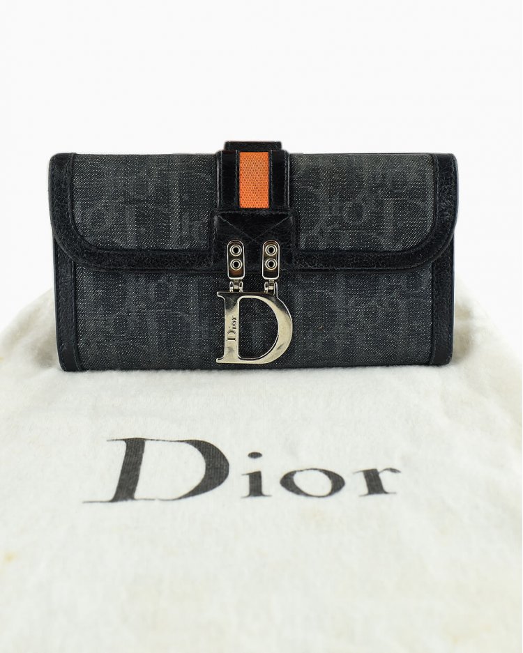 Carteira Dior Original Oblique Monograma Vintage Feminino